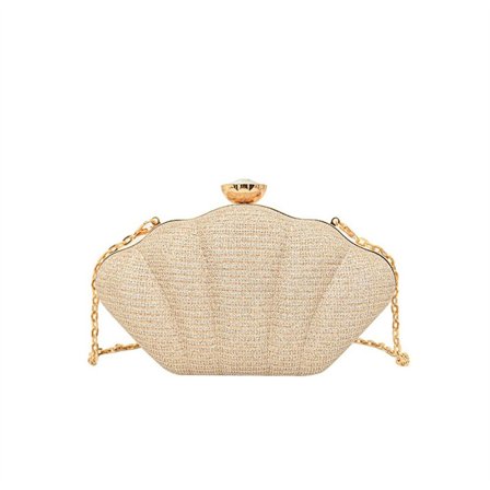 Evening Bag Chain Axelväskor GULD