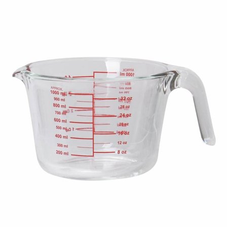 Modern House Målebeger Glass 1L