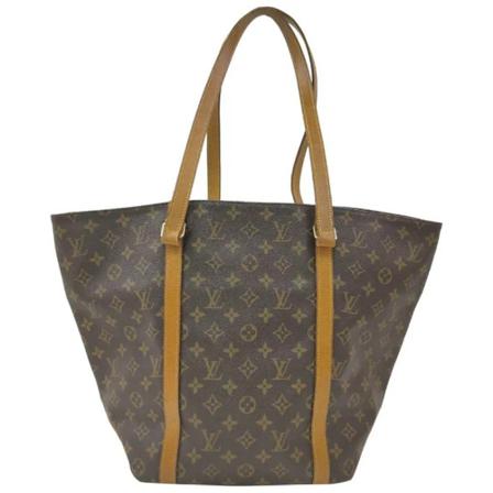Louis Vuitton Vintage, Pre-owned Tote Bags Bruin, Dames, Maat:ONE Size