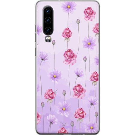 Yhteensopiva Puhelinkuori Huawei P30 Petal Reverie Lilac Mist