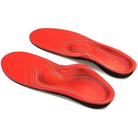 ortopædisk indlægssål høj svangstøtte tyk fodstøtte plantar fasciitis indlægssåler indsats svære flade fødder fod Valgus mand kvinde