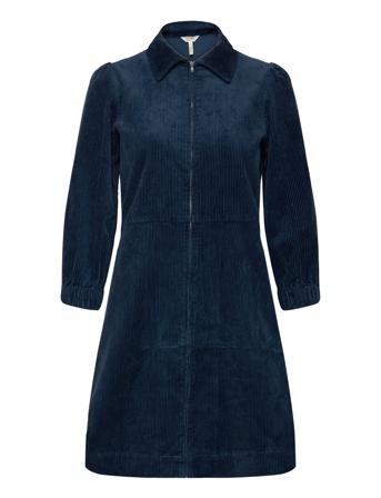 Eyvorpw Dr Knælang Kjole Navy Part Two