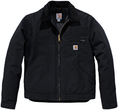Carhartt Workwear Carhartt M's Duck Detroit Jacket Black - Fikse på jaktterreng