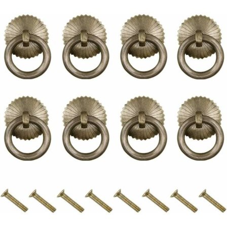 Møbelgreb 8 stk. Dørhåndtag Køkkendørgreb Antik Pu