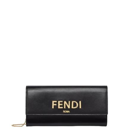 Fendi, Wallet Czarny, Kobieta, Rozmiar: ONE Size