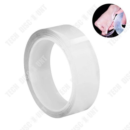 TD Dobbelt klæbende tape Mellemlags tape fra 3M Genanvendeligt klart tape Til at klæbe flytbare genstande Vaskbart