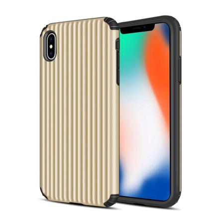 Hybrid Armor -kuori Apple iPhone X/Xs - Kulta Yellow