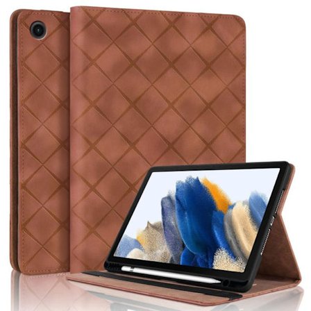 Samsung Galaxy Tab A9+ Fodral i Rhombus Prägling