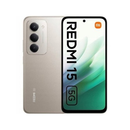 Smartphone Xiaomi Redmi 15 5G 4GB 128GB 6,9" FHD+ 144Hz 7000mAh Dual SIM NFC Grå Titan