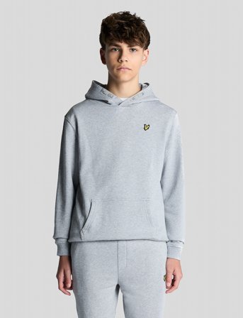 Lyle & Scott Pullover Hoodie - Grey - 140-146