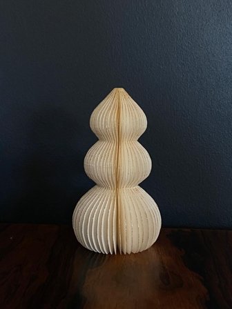 UND Eventyrtre Snøglitter 15cm