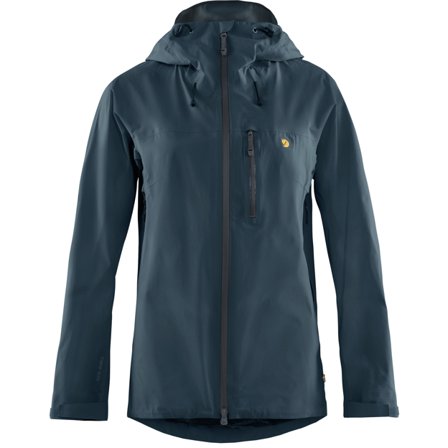 Fjällräven Women's Bergtagen Lite Eco-Shell Jacket in Mountain Blue | Size: Large