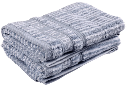 Ilse Jacobsen Håndkle Powder-Blue Stripes 70x140