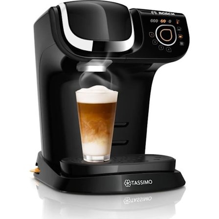 BOSCH TAS6502 Tassimo Kaffebryggare - Svart - Avtagbar Vattentank