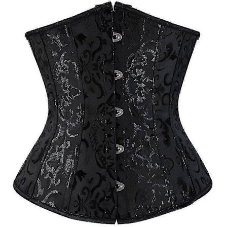 Dame Snøret Underbust Taljetræner Korset med Ben