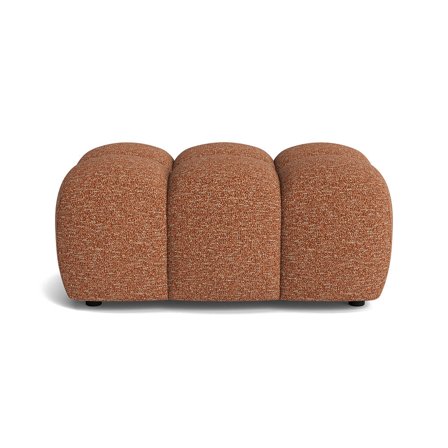 Puffy puf, 64x95 - Puente Brun terracotta - 95x64x40 - Puf