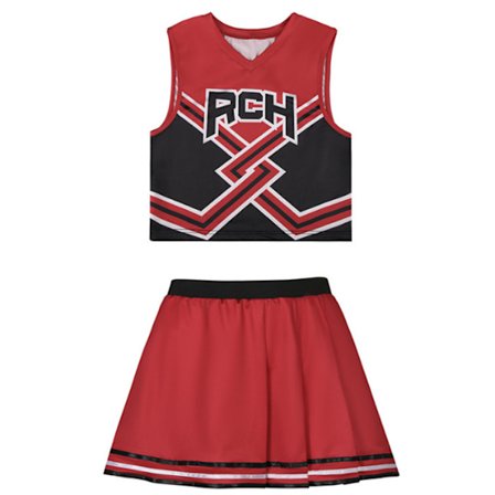 Cheerleader kostym för tjej Cheerleaders uniform
