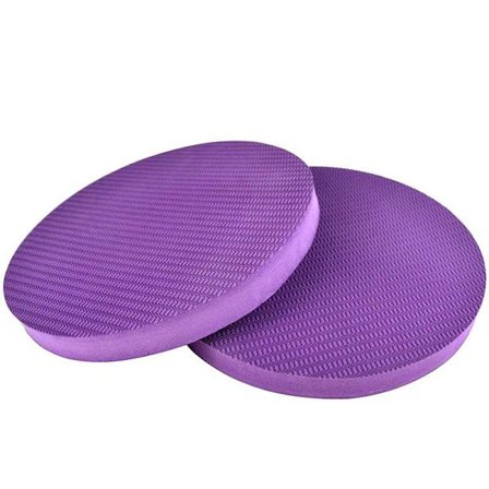 2 st Yoga Fitness Pads Skumkuddar Sport EVA Pilates Halkfria Runda Kuddar