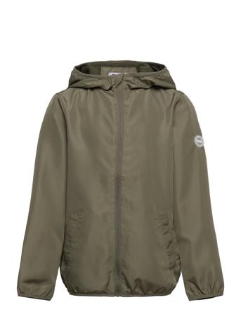 Jjcali Jacket Jnr Outerwear Shell Clothing Shell Jacket Kakigrønn Jack & J S*Betinget Tilbud