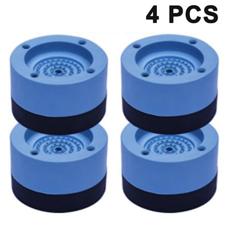 4-pack vibrationsdämpare, universell vibrationsdämpare, tvättmaskin, antivibrationsmatta, för tvättmaskiner, torktumlare, möbler, kylskåp