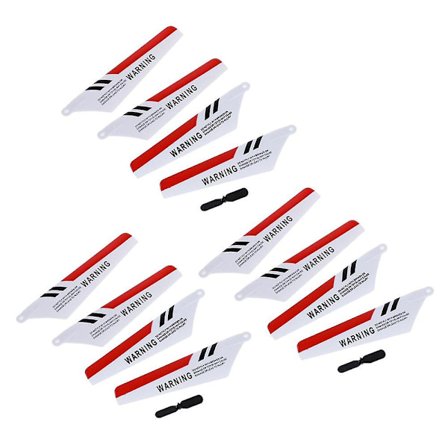 12 x Blade S107 S107g Gyro Fjernbetjening Helikopter Reservedele Reparation Rød