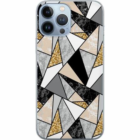 Apple Iphone 14 Pro Max Genomskinligt Skal Marble Print