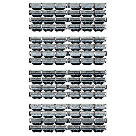 96 st Mach 3 Rakblad Refiller, Kompatibla med Gillette Mach 3 Herrrakhyvel Ersättningspatroner