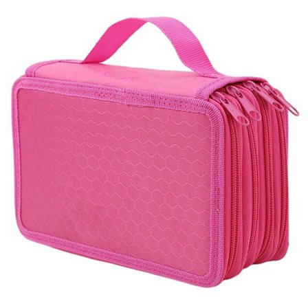 72 hullers penalhus med rum - Multifunktionelt penalhus, stor kapacitet, let at organisere, let og holdbart, velegnet til studerende og kunst