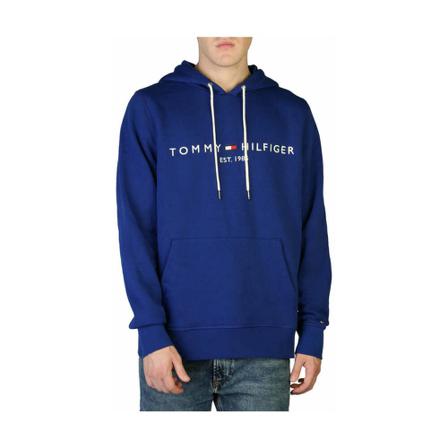 Tommy Hilfiger Hoodies , Blauw , Heren , Maat: S