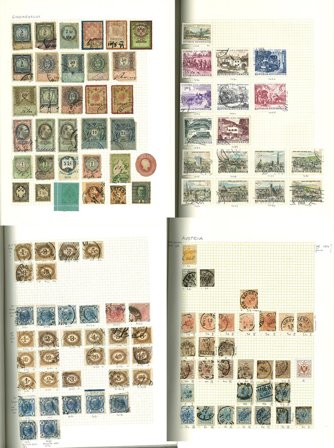 Østrig - Samling i Stanley Gibbons album
