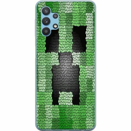 Samsung Galaxy A32 5g Skal / Mobilskal - Creeper / Minecraft
