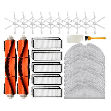 För Mi Robotdammsugare Mopp 2, 1C, STYTJ03ZHM Ersättningsreservdel Huvudsida Borste Hepa Filter Mopp Ra [DB]
