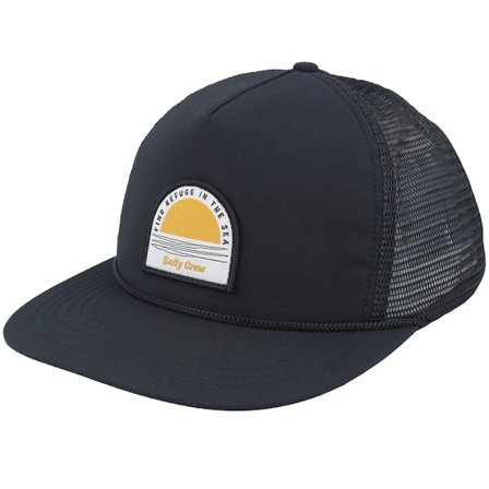 Salty Crew - Schwarz trucker Cap - Trophy Foamy Black Trucker @ Hatstore