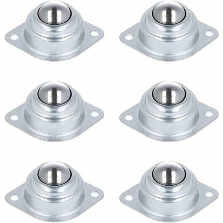 Kugellagerrollen, 6 Stück Kugellagerrollen Möbelbügeleisen mit Kugeln für Transferrollstuhl Fütterungssysteme Verarbeitungsmaschinen.