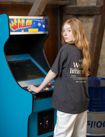 Hound Oversized Tee S/S - Grey - 10 y