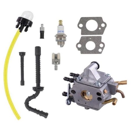 Forgasser for Stihl MS192 MS192T MS192TC motorsag Zama C1Q-S258 Forgasserbrenselsslange