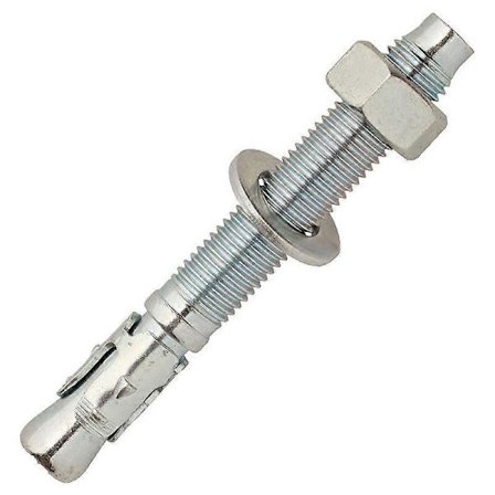 Ekspansionsbolt 25 Forzinket stålankerbolt M12 x 120 mm -12X120