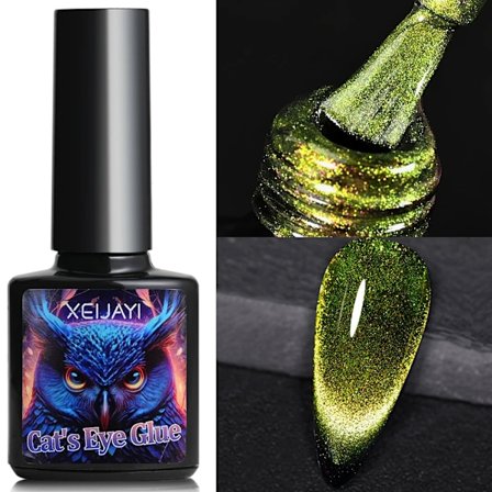 XEIJAYI Rosa Kattöga Gel Nagellack Keramisk Magnetisk Gel UV Semi-permanent Emaljer Lack Nagelmaterial För Professionella Gel