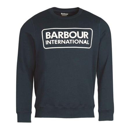 Barbour Sweatshirt with logo , Blauw , Heren , Maat: XL