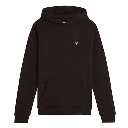 Lyle & Scott Barn/Barn Pull Over Hoodie med Dragsko 7-8 År