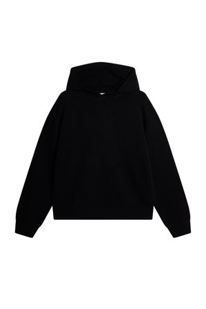 J.Lindeberg - Edward Knitted Hoodie - Black - Man - XL