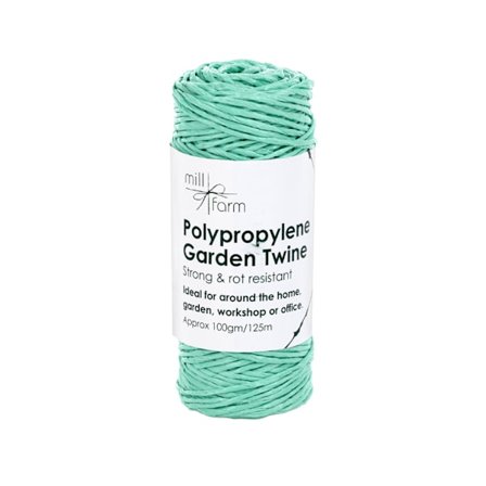 Mill Farm Poly Grön Trädgårdssnöre Spole 100g/ 125m En Storlek En