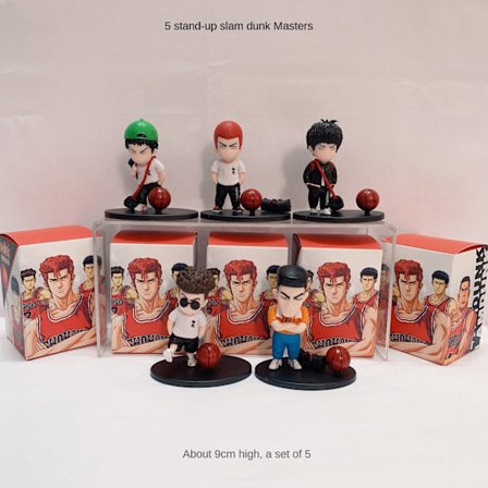 En uppsättning slam dunk modell B blindbox