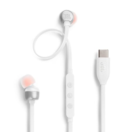 JBL - Hodetelefoner in-ear Tune 310C White Hvit