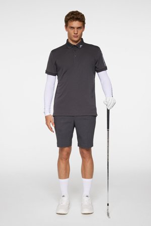 J.Lindeberg - Tour Tech Slim Fit Polo - Golf - Black - Men - S