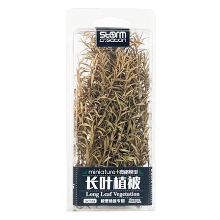 1 boks Miniatyrrør Langbladsgressklynge GUL