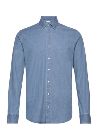Michael Kors Real Indigo Slim Shirt - Blue - 40