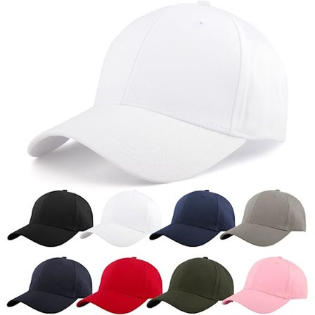 Basebollkeps Herr Dam Keps Justerbar Bomull Utomhus-X71-(FQ)