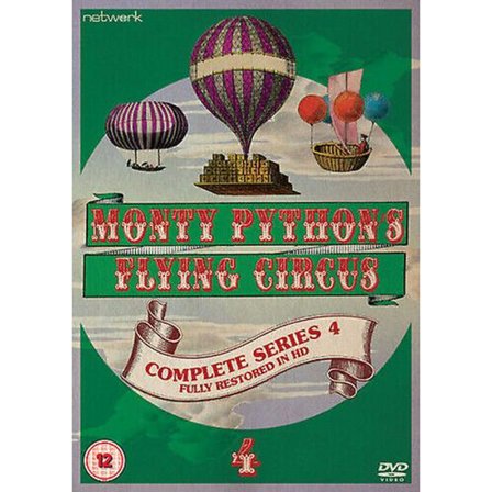 Monty Pythons Flygande Cirkus Hela Säsong 4 (2020) Graham Chapman - Region