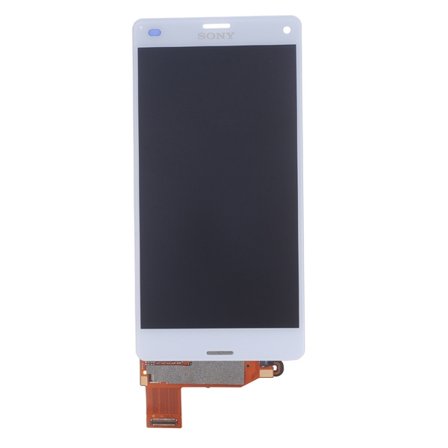 Sony Xperia Z3 Compact Skärm med LCD Display Original - Vit